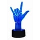 thumbnail image 3 of Lampara Ilusion 3d Mano Rock De 7 Colores Base Touch, 3 of 6