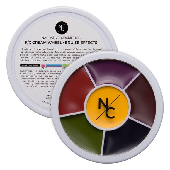 Paleta de maquillaje Narrative Cosmetics Bruise Wheel 6 colores