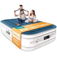 Colchón Inflable Dr. Air Queen Con Bomba Integrada De 18 Pulgadas Y 360 Kg