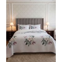 Imac Hogar - Cobertor Colcha Quilt Sherpa Otoño Invierno 2 Plazas