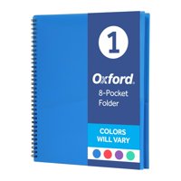 Organizador Oxford Poly Con 8 Bolsillos, Tamaño Carta, Varios Colores