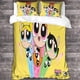 thumbnail image 3 of Fundas Nórdicas De Las Chicas Superpoderosas 3 Piezas Estilo Funda Nórdica Estampada Personajes De Anime Juego De Cama King Size Juego De Ropa De Cama Funda Nórdica Ultrasuave Con Crem, 3 of 3