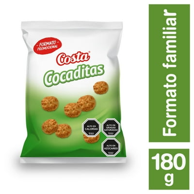 Galleta Mini Cocaditas Familiar 180 G Costa