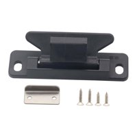 Magideal - Pestillo De Puerta De Armario, Pestillo De Gabinete Rv, Pestillo Universal De Nailon Y Metal Para Puerta De Gabinete, Pestillo De Cajón Para Puertas D Negro