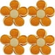 thumbnail image 3 of Set De 4 Cojines Diseño Flor Color Naranja, 3 of 3