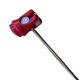 thumbnail image 3 of Pedal De Bombo Durable Ligero Pedal De Tambor Batidor Tambor Piezas De Repuesto Rojo, 3 of 5