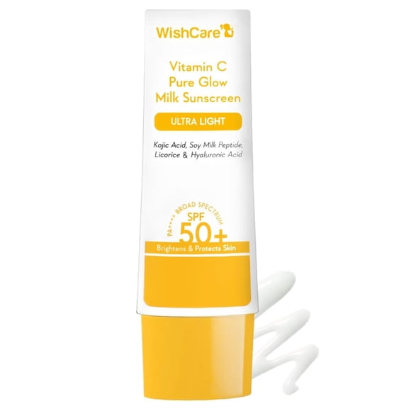 Protector solar WishCare Pure Glow Vitamina C SPF 50 50 g