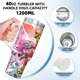 thumbnail image 5 of Super Wings Vaso aislado de acero inoxidable con asa, diseño temático, regalo para familia, amigos y fans; incluye pajita y encaja en el portavasos estándar, 40 oz, 5 of 6