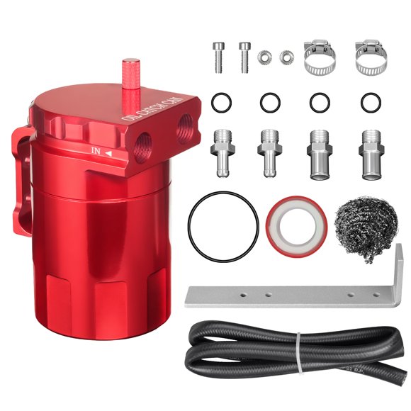 Cámara de Captura de Aceite VehiMata 300 ml Aluminio Rojo Universal