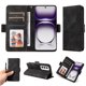 thumbnail image 1 of Carcasa FOXDOCK OPPO Reno 12 Pro 5G de cuero PU, diseño acolchado clásico, protección contra caídas y rayones, 1 of 5