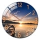 thumbnail image 5 of Atardecer Silencioso De La Decoración Del Dormitorio Del Reloj De Pared Del Cuarzo Del Vidrio Templado, 5 of 5