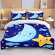 thumbnail image 1 of Good Night Sweet Dreams Printed Bedding Set Cartoon Anime Duvet Cover Comforter Pillowcase Boys Girls Children Adults King Gift Bed Sheets, 1 of 5
