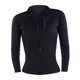 thumbnail image 2 of Chaqueta De Traje De Neopreno Para Mujer, Con Cremallera Frontal, Para Buceo, Natación, XL, Color Negro, 2 of 5