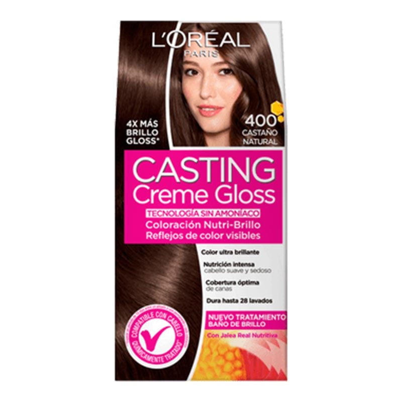 Coloración Casting Cabello Creme Gloss Castaño 300