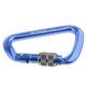 thumbnail image 2 of Tipo Cerradura Azul Del Tornillo Del Mosquetón Del Monta?ismo D De Aluminio 28KN Que Sube, 2 of 5