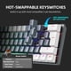 thumbnail image 4 of Teclado Machenike K500A-B61W, interruptor RGB marrón, 60% inalámbrico, 4 of 7