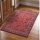 thumbnail image 3 of Alfombra vintage roja lavable antideslizante GLN Rugs 64x91 cm, 3 of 6
