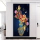 thumbnail image 2 of 1pc Frameless Flower Oil Painting In Vase Wall Art Printed On Canvas Pictures For Living Room Modern Posters And Prints Home Decor, No Frame, 2 of 2