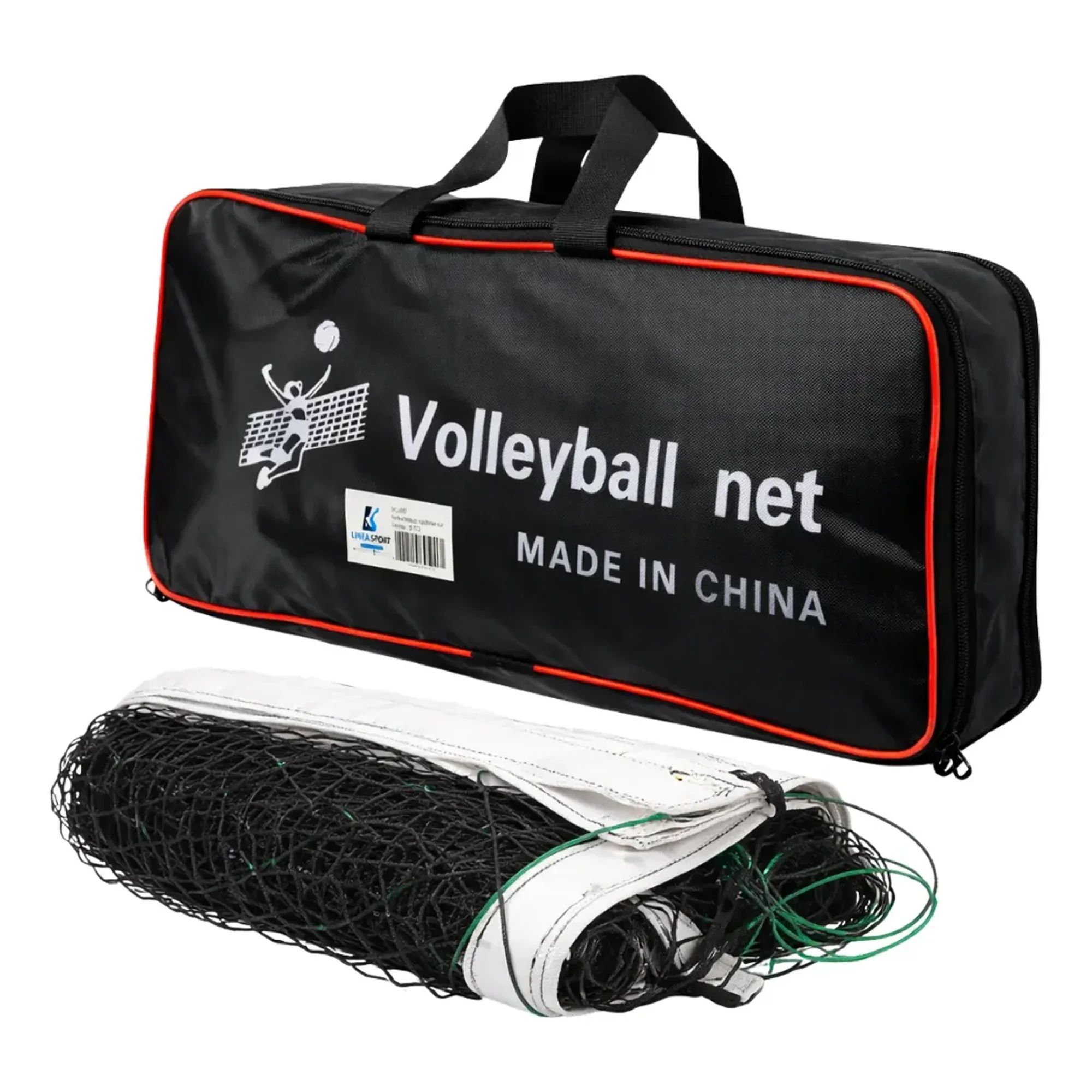 Linea Sport - Red O Malla De Voleibol Con Estuche Para Fácil Transporte