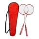 thumbnail image 2 of Raquetas De Bádminton 2 Piezas 665 Mm Equipo De Bádminton Para Ejercicio De Césped En La Playa Rojo, 2 of 3