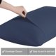 thumbnail image 5 of PiccoCasa Fundas de Almohada de Algodón Egipcio 2Pcs Fundas de Almohada King, 20"x36" Azul Real, 5 of 7