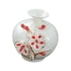 thumbnail image 1 of Jarrón De Cerámica Con Dise?o Floral Moderno Para Decorar Mesas Y Estanterías, Color Rojo., 1 of 5