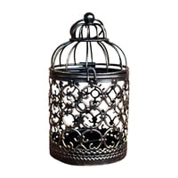 Bothyi - Colgante Birdcage Candelero Vela Linterna Navidad Decoración Para El Hogar Estilo A