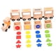thumbnail image 1 of Train Toys Juego Magnético Clasificador De Formas Y Colores Tren Para Niños Y Niñas, 1 of 3