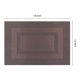 thumbnail image 4 of REGALWOVEN Juego de 6 Manteles Individuales para Decoración de Mesa de Comedor de Cocina Lavables Resistentes al Calor Marrón 18*12in, 4 of 7