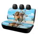 thumbnail image 1 of Madagascar-theme Car Rear Seat Covers Back Elastic Flexible Car Seat Covers Decorative Fits Most Cars 120x59x76cm, 1 of 6