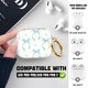 thumbnail image 4 of Estuche AFPRNK para AirPods Pro 1ª/2ª generación, con llavero, azul, 4 of 6