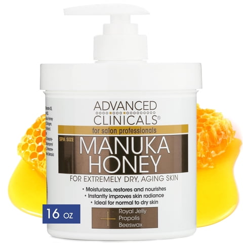 Hidratante Y Manteca Corporal Advanced Clinicals Miel De Manuka 480 Ml