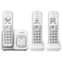 Teléfono Inalámbrico Panasonic Kx-Tgd633W Con Contestador Automático