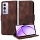 thumbnail image 1 of Carcasa FOXDOCK OPPO A3 Pro 5G de cuero PU, diseño acolchado clásico, protección contra caídas y rayones, 1 of 5