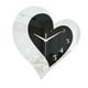 thumbnail image 2 of Reloj De Pared Con Forma De Corazón, Superficie De Espejo, Decoración De Pared Para Decoración Del Hogar, Elegante, 2 of 3