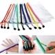 thumbnail image 2 of Paquete de 50 bolsas de malla con cremallera de 10 colores, 9 x 4-1/2 pulgadas, bolsa para lápices con cremallera, bolsas de plástico impermeables con cremallera para archivos, para facturas, cosmétic, 2 of 6