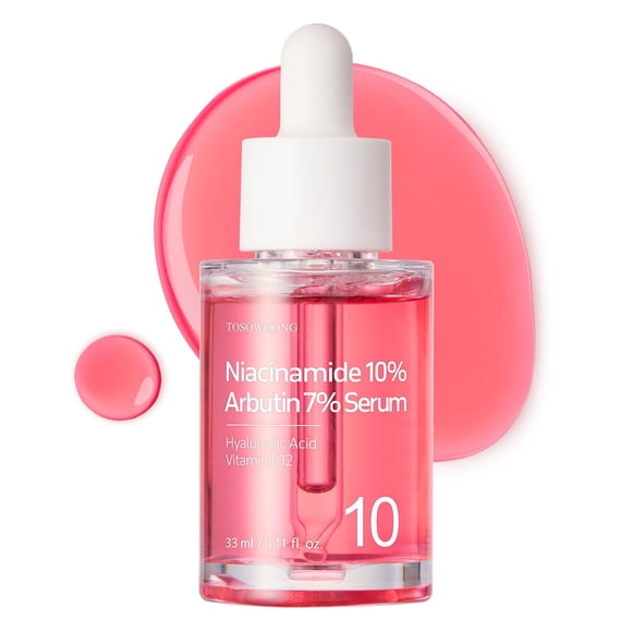 Sérum TOSOWOONG Niacinamida 10% Arbutina 7% 33 ml para manchas oscuras