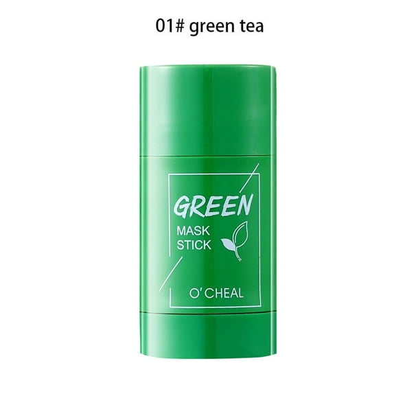 Deep Cleanse & Purify Your Skin with this Peach/Bamboo Charcoal/Green Tea/Eggplant Clay Mask Stick - For Men & Women!