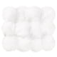 thumbnail image 1 of Uxcell Pompones de Piel Sintética para Sombreros, Bolas de Piel Suave y Esponjosa, Blanco 12 unidades, 1 of 6
