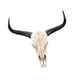 thumbnail image 4 of Escultura De Pared Con Cabeza De Toro Y Calavera, Obra De Arte Artesanal Para Chimenea, Galería, Granja, Estilo B, 4 of 5