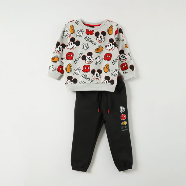 Buzos Disney Lider Buzo Niño Mickey Parts Gris Disney