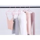 thumbnail image 4 of REGALWOVEN 10 Pcs Perchas para Ropa, Perchas de Plástico para Pantalones con Gancho Antideslizante, Perchas Ahorra Espacio para Ropa, Armario, Pantalones o Camisas Rosa, 4 of 6