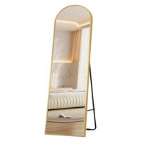 Crusec - Espejo Ovalado Cuerpo Entero 150X40Cm Con Base Plegable