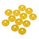 thumbnail image 5 of 12pcs cabezas de turbo cono de bronce volar material de atar para tubo moscas amarillo, 5 of 5