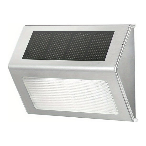 1pc/6pcs Outdoor Solar Lights, Solar Deck Lights, Solar Powered Outdoor Lights Waterproof Outside Lights For Garden Backyard Patio Yard Fence Post Stair Step Wall Railing Lighting
