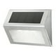 thumbnail image 1 of 1pc/6pcs Outdoor Solar Lights, Solar Deck Lights, Solar Powered Outdoor Lights Waterproof Outside Lights For Garden Backyard Patio Yard Fence Post Stair Step Wall Railing Lighting, 1 of 3