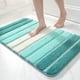 thumbnail image 4 of Transform Your Bathroom with our Extra Soft Absorbent Premium Bath Rug - Non-Slip Comfortable Bath Mat for Tub, Shower, and Bath Room - Beautiful Blue Color - Perfect Bathroom Accessory and Supply, 4 of 5