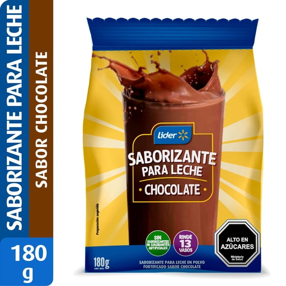 Saborizante Para Leche En Polvo Fortificado Sabor Chocolate, 180 g