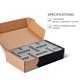 thumbnail image 3 of Alfombrilla insonorizante Siless VIBRO para coche, 80 mil (2 mm), 1,7 metros cuadrados, 3 of 8