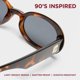thumbnail image 3 of Gafas de Sol Le Specs Work It Dark Tort 150 mm, 3 of 7